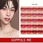 Gold Lips CC02 sims 4 cc
