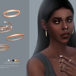 Goldie rings sims 4 cc