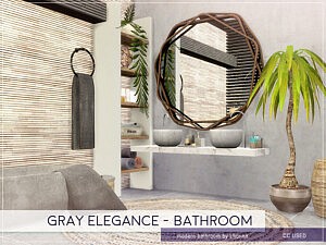 Gray Elegance Bathroom