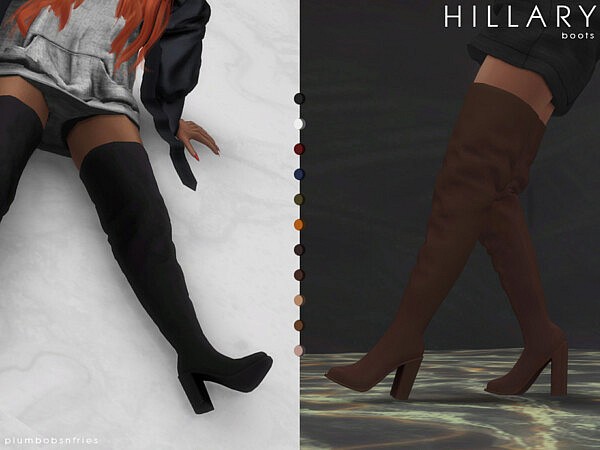 Hillary boots by Plumbobs n Fries from TSR
