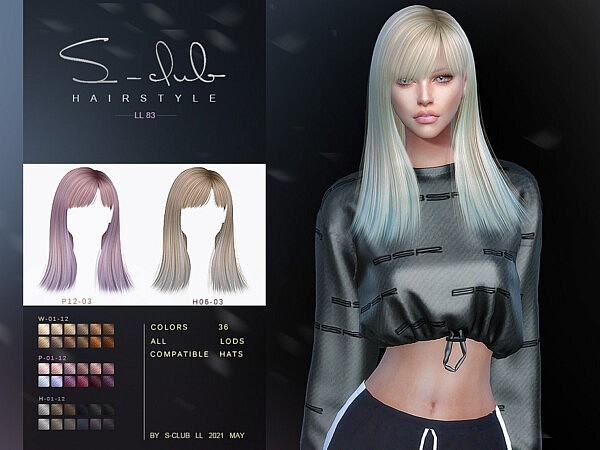 Hair N83 by S Club from TSR