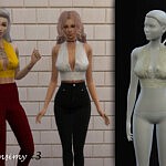 Halter Top sims 4 cc