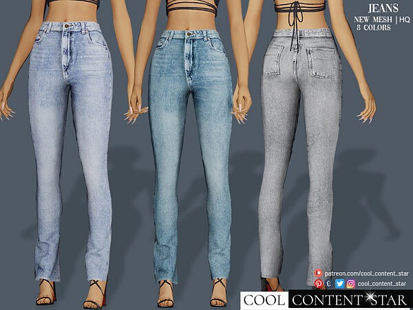High Jeans by sims2fanbg from TSR