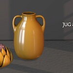 Jug and Fig Bowl sims 4 cc