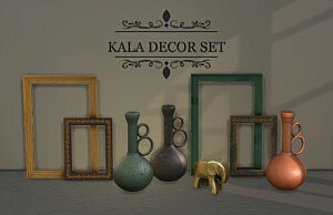 Kala Decor Set sims 4 cc