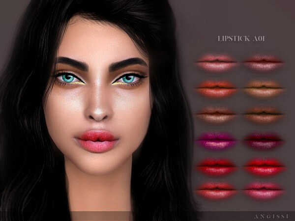 Lipstick A01 by ANGISSI from TSR