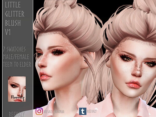 Little Glitter Blush V1 by Reevaly from TSR