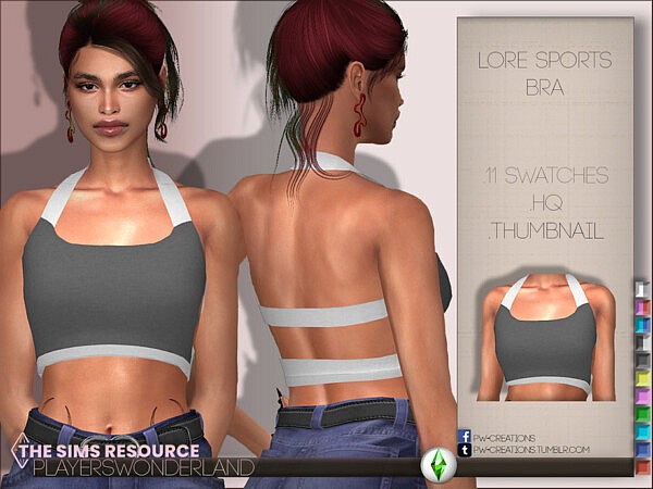Lore Sports Blouse by PlayersWonderland from TSR