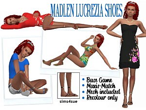 Madlens Lucrezia Shoes sims 4 cc