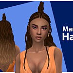 Maree Hairstyle sims 4 cc