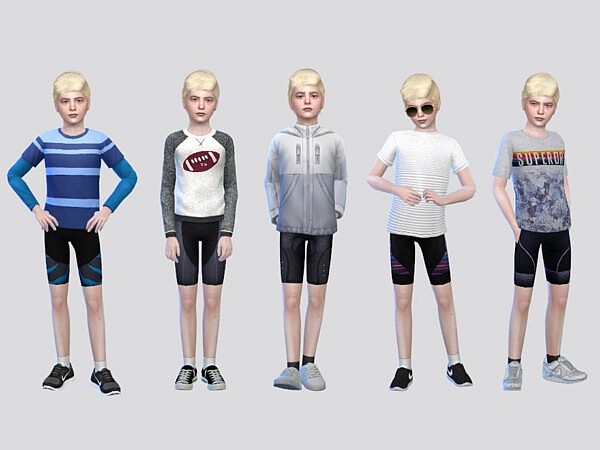 Marks Cycling Shorts Boys by McLayneSims from TSR