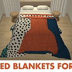 Millas Lauren Blanket sims 4 cc