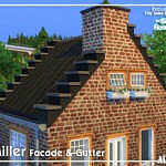 Miller Facade and Gutter sims 4 cc