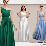 Minerva Dress sims 4 cc