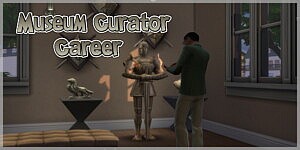Museum Curator Career sims 4 cc