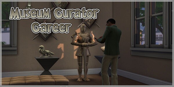 Museum Curator Career by missyhissy from Mod The Sims