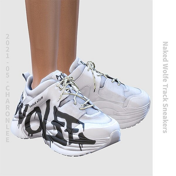 Naked Wolfe Track Sneakers sims 4 cc