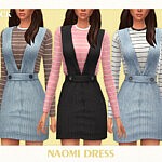 Naomi Dress sims 4 cc