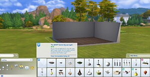 Nearly Invisible Light Fixture sims 4 cc