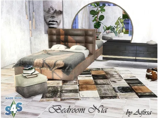 Nia bedroom from Aifirsa Sims