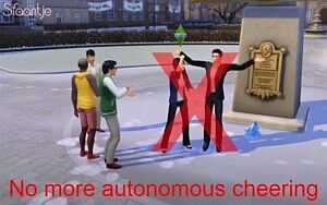 No More Autonomous Incite Cheers sims 4 cc