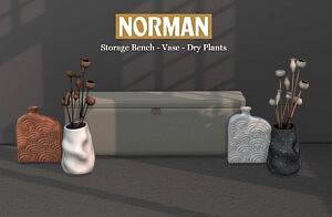 Norman Collection sims 4 cc
