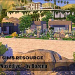Nosedive house sims 4 cc