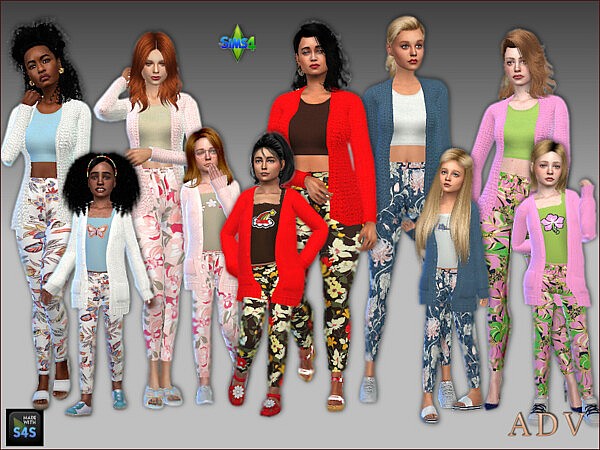 Outfit for moms and daughters from Arte Della Vita