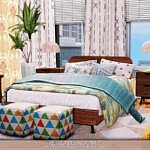 Retro Bedroom 2 sims 4 cc