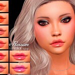 Rossan Lipstick N17 sims 4 cc