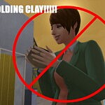 STOP MOLDING CLAY sims 4 cc
