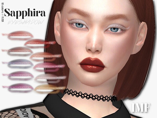 Sapphira Eyeshadow N.201 by IzzieMcFire from TSR