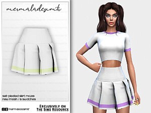 Set Pleated Skirt MC213