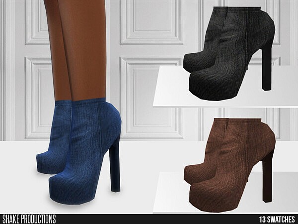 668   High Heels Boots by ShakeProductions from TSR