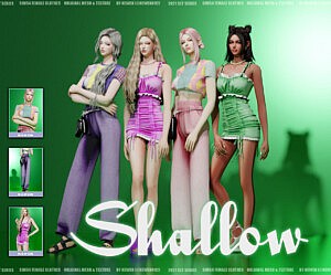 Shallow Set sims 4 cc