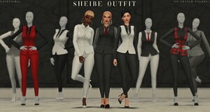 Sheibe Outfit sims 4 cc