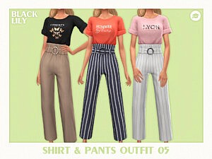 Shirt and Pants Outfit 05