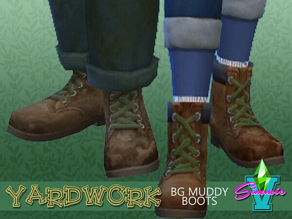 Yardwork Muddy BG Boots by SimmieV from TSR