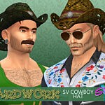 SimmieV Yardwork SV Cowboy Hat