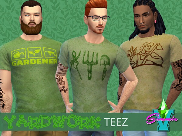 Yardwork Teez by SimmieV from TSR