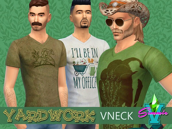 Yardwork V Neck by SimmieV from TSR