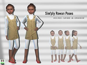Simply Rowan Poses sims 4 cc