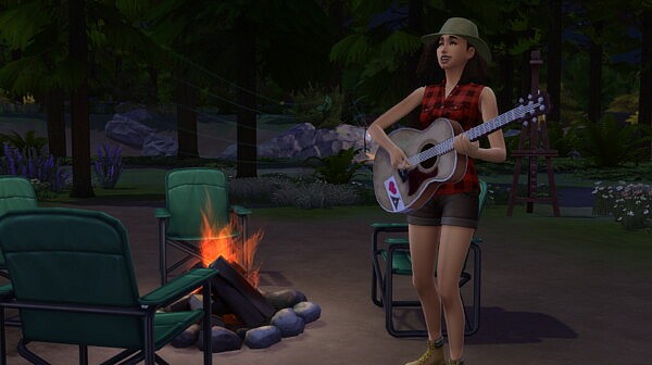 Sing Normally Please Campfire Songs sims 4 cc