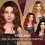 SonyaSims Eden Hair for Kids