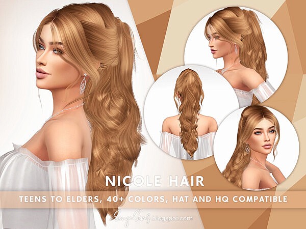Nicole Hair by SonyaSims from TSR