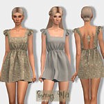 Spring Dress sims 4 cc