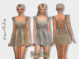 Spring Dress sims 4 cc