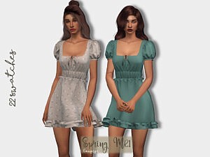The Sims Resource: Luxury Sequin Dress with Turtleneck by Harmonia ...