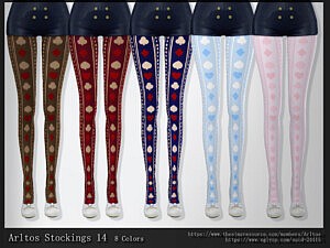 Stockings 14 sims 4 cc