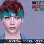 Streaks Wings OE0520 sims 4 cc